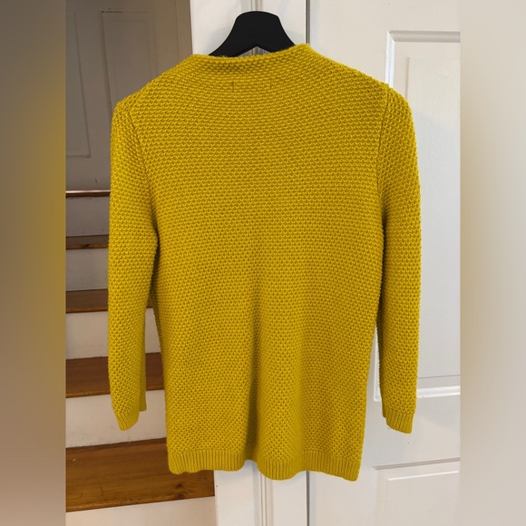 Boden Mustard Crew Neck Sweater wool/cashmere M - Picture 3 of 4
